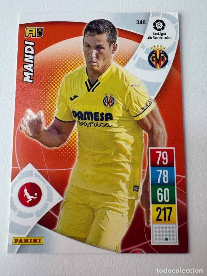 Cromos de f&uacute;tbol: Carta Mandi Villareal 348 Adrenalyn 2021-22