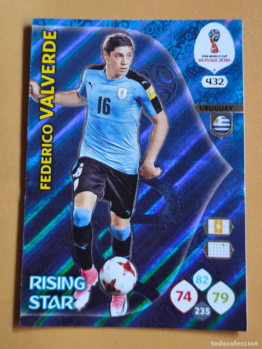 Football Stickers: valverde, rusia 2018 fifa rising star