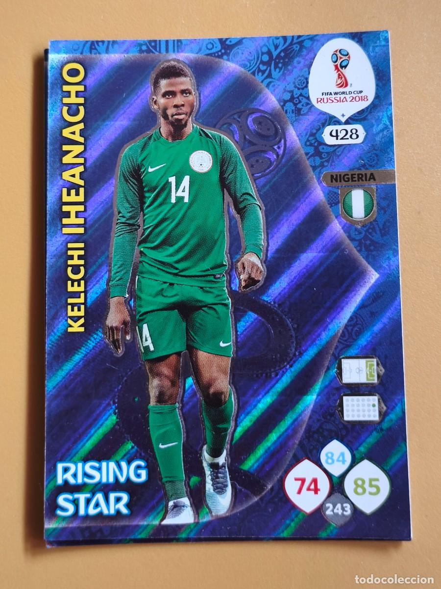 Football Stickers: iheanacho, rusia 2018 fifa rising star