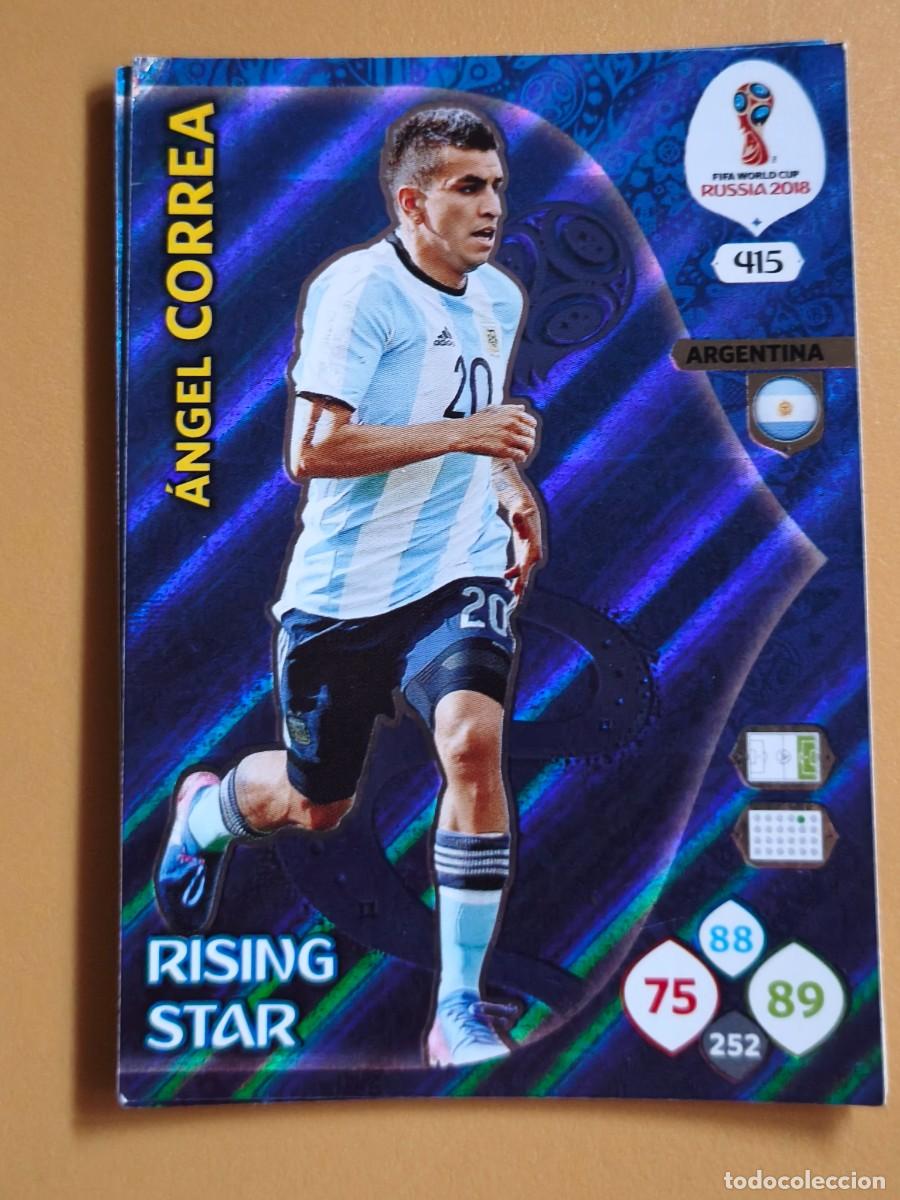 Football Stickers: correa, rusia 2018 fifa rising star