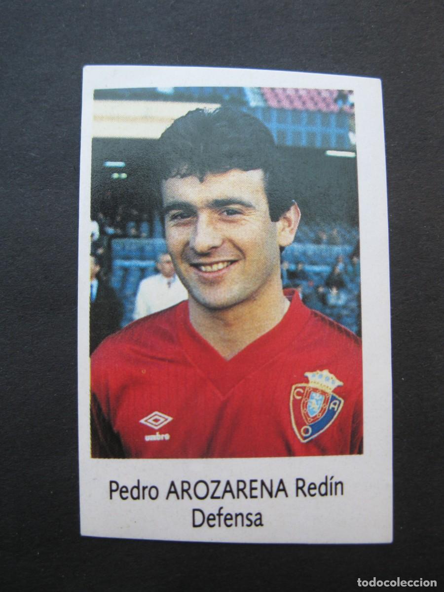 Cromos de f&uacute;tbol: AROZARENA (C.A. OSASUNA) - N&ordm; 150 - LIGA F&Uacute;TBOL 91-92 - BIMBO - NUNCA PEGADO.