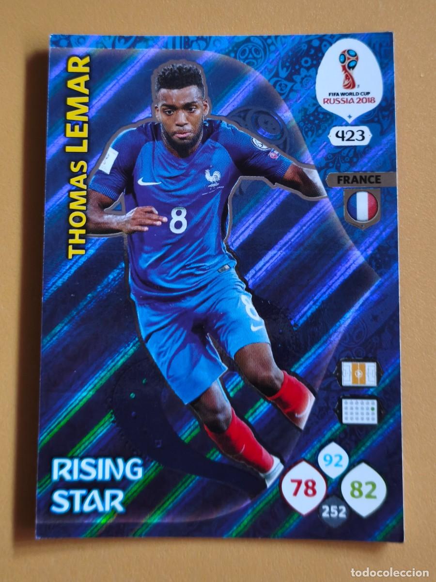 Cromos de f&uacute;tbol: lemar, rusia 2018 fifa rising star