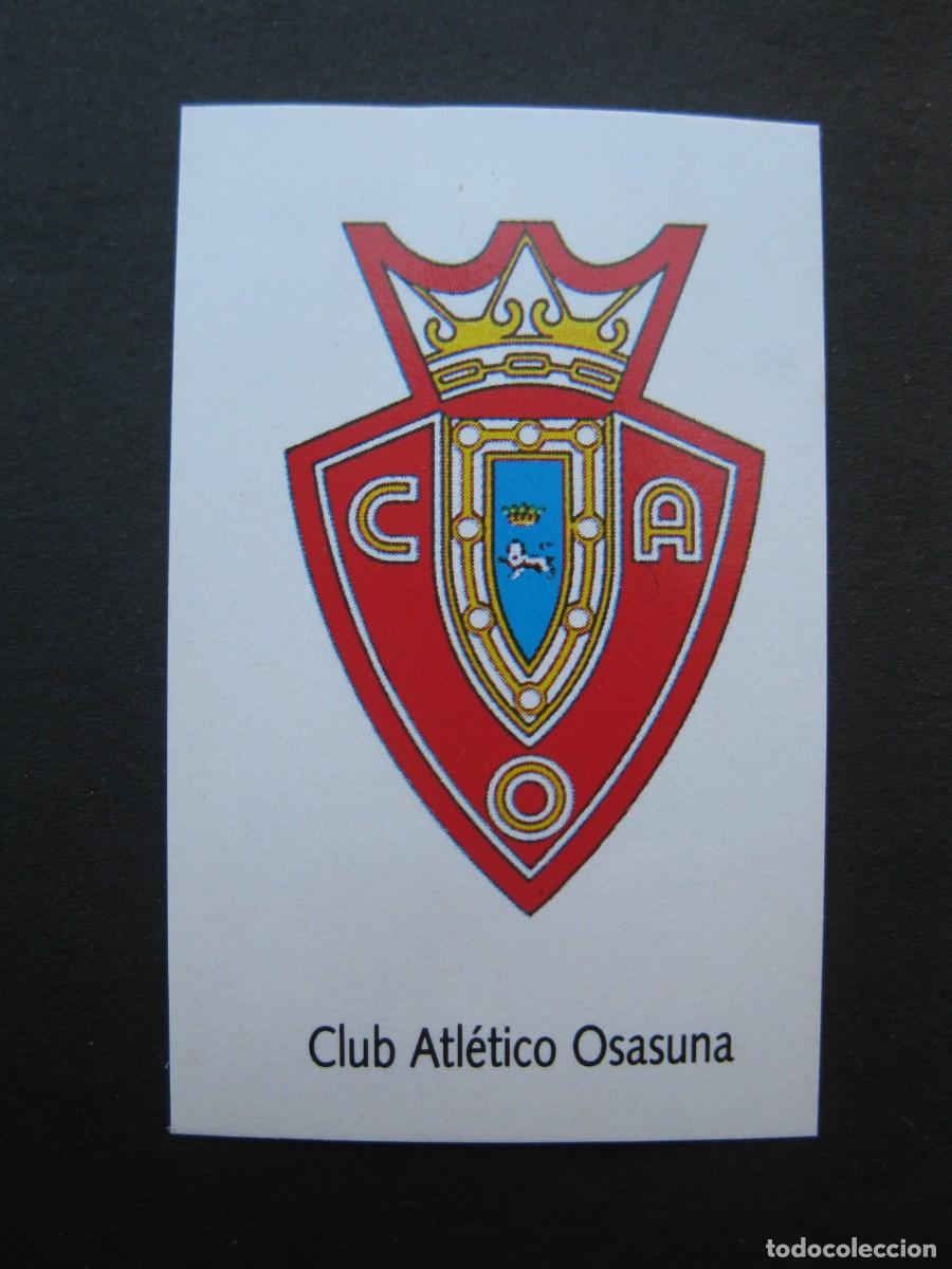 Cromos de f&uacute;tbol: ESCUDO DEL C.A. OSASUNA - N&ordm; 145 - LIGA F&Uacute;TBOL 91-92 - BIMBO - NUNCA PEGADO.