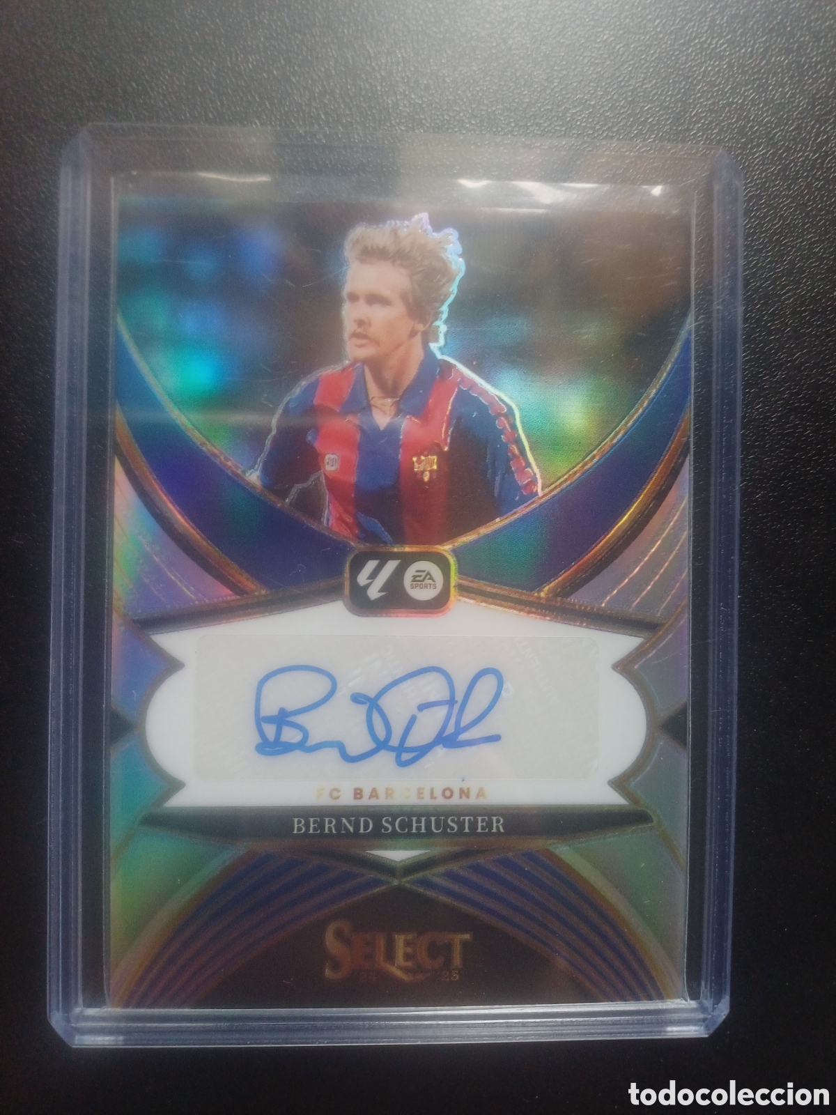 Cromos de f&uacute;tbol: #SE-BS BERND SCHUSTER FC BARCELONA AUTO ORIGINAL PANINI SELECT LA LIGA 2024-25