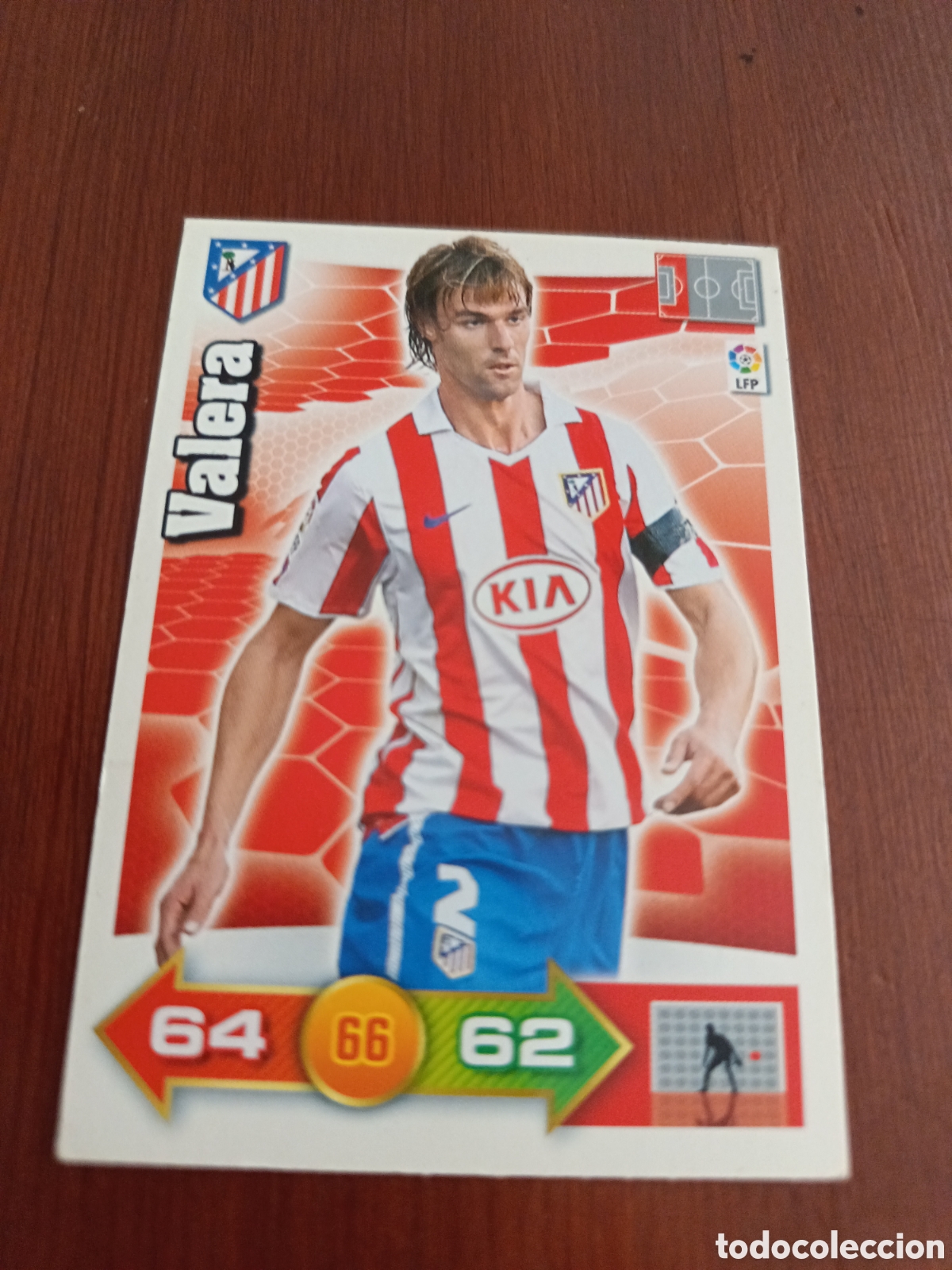 Cromos de Futebol: Valera Atl&eacute;tico de Madrid