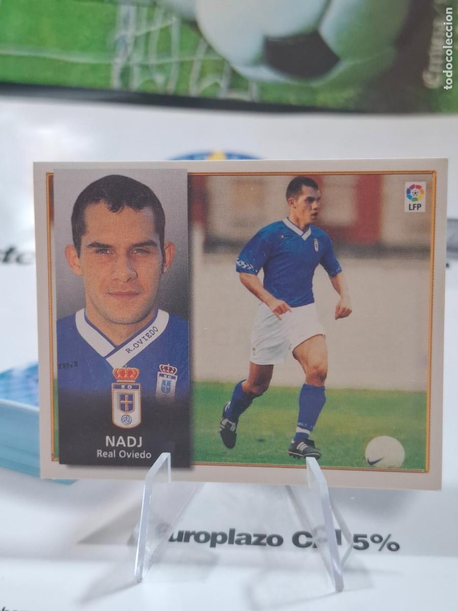 Football Stickers: NADJ OVIEDO COLOCA LIGA 1998 1999 LIGA 98 99 EDICIONES ESTE NUNCA PEGADO