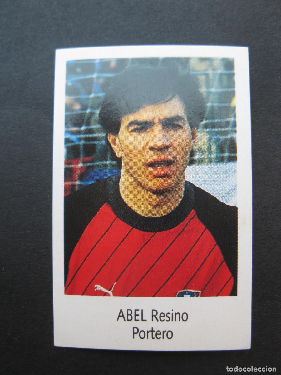 Cromos de f&uacute;tbol: ABEL (ATL&Eacute;TICO DE MADRID) - N&ordm; 110 - LIGA F&Uacute;TBOL 91-92 - BIMBO - NUNCA PEGADO.