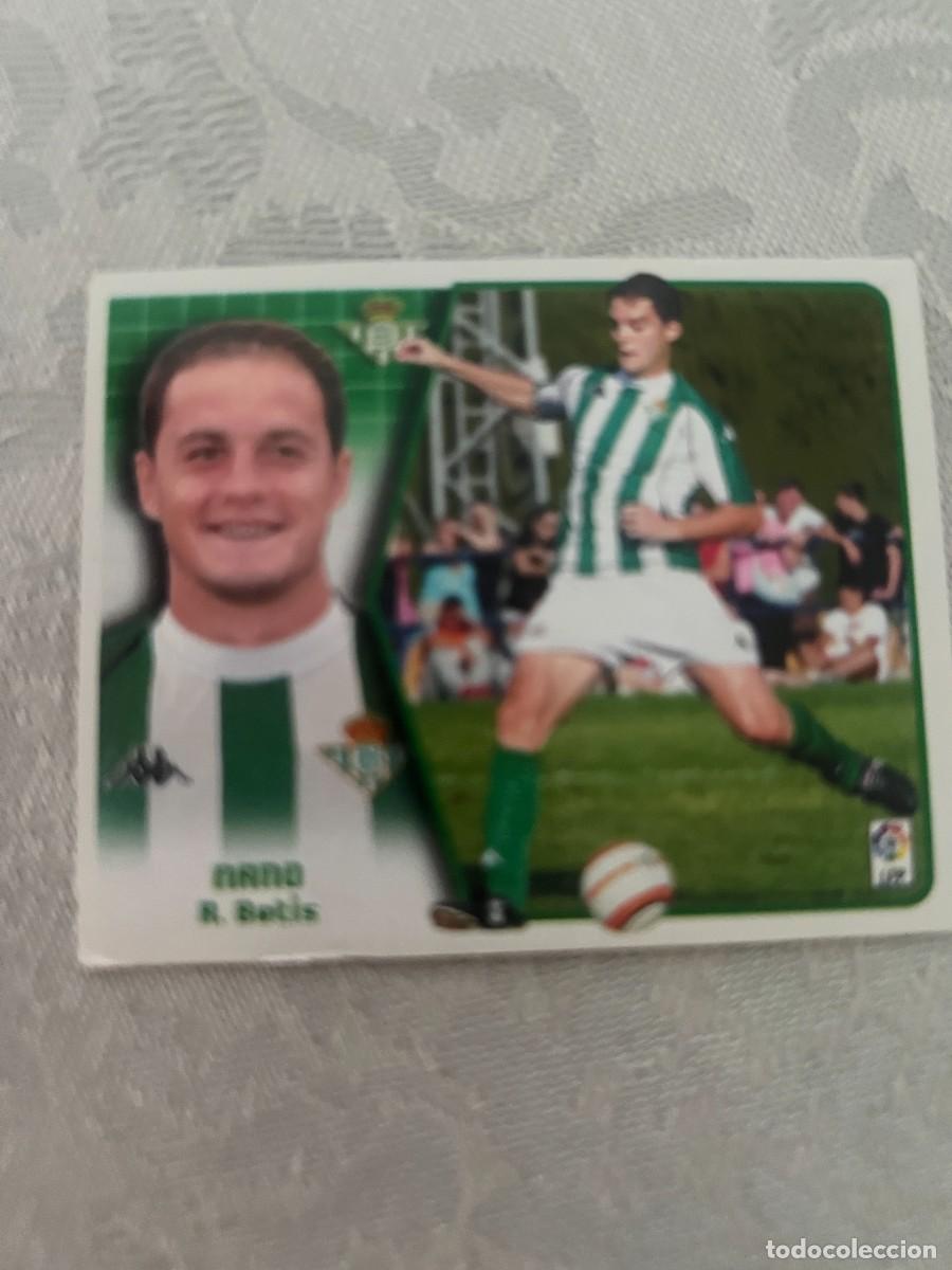 Cromos de f&uacute;tbol: NANO REAL BETIS FICHAJE 15 SIN PEGAR LIGA ESTE 2005/06