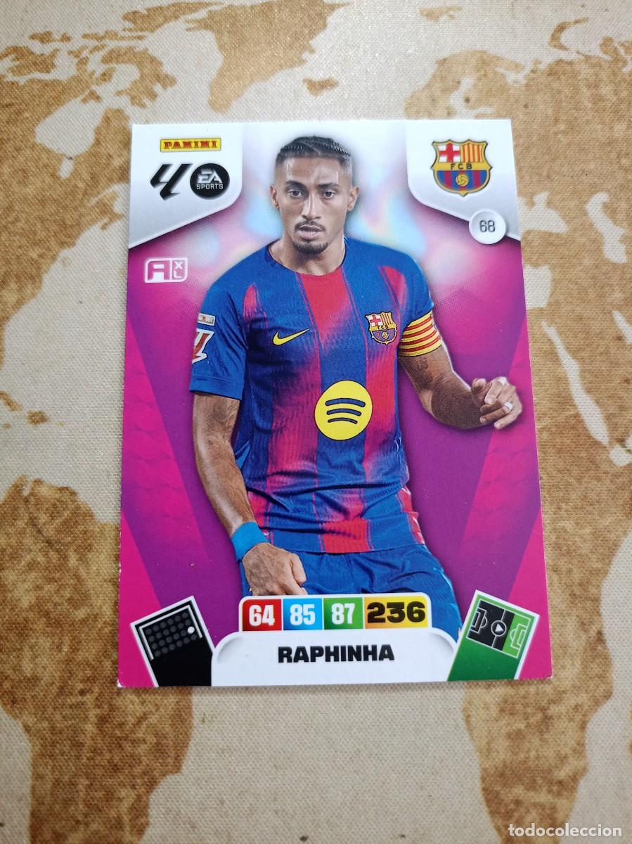 Cromos de f&uacute;tbol: # Barcelona 68 RAPHINHA Adrenalyn 2025-26