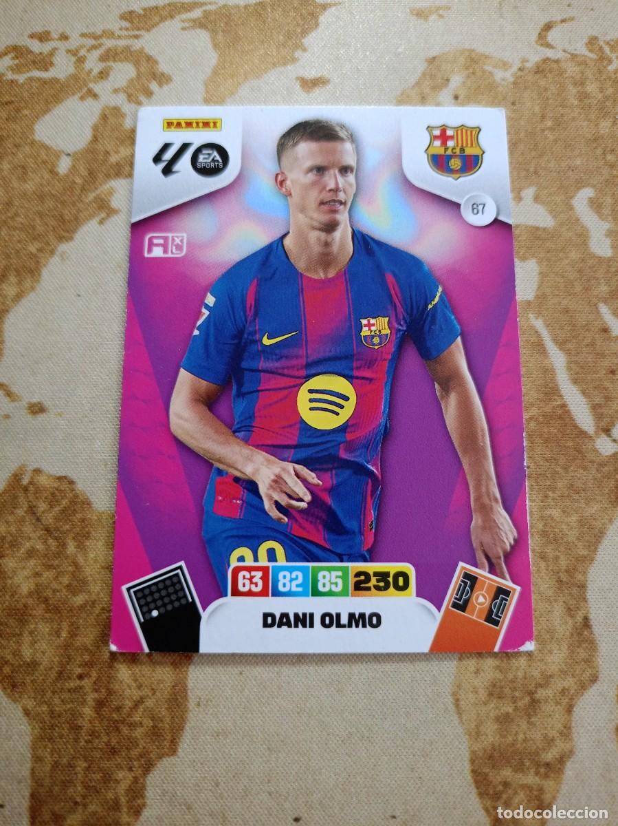 Cromos de f&uacute;tbol: # Barcelona 67 DANI OLMO Adrenalyn 2025-26