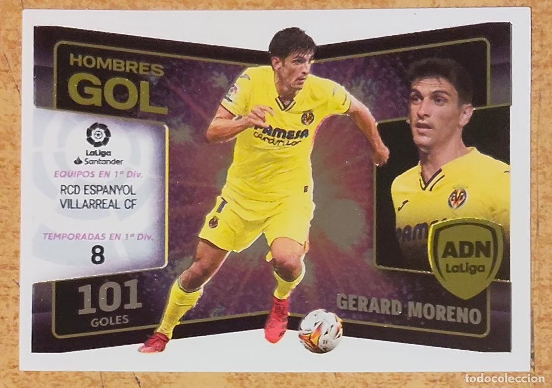 Cromos de f&uacute;tbol: Gerard Moreno ADN Hombres gol liga este 22/23 Villarreal