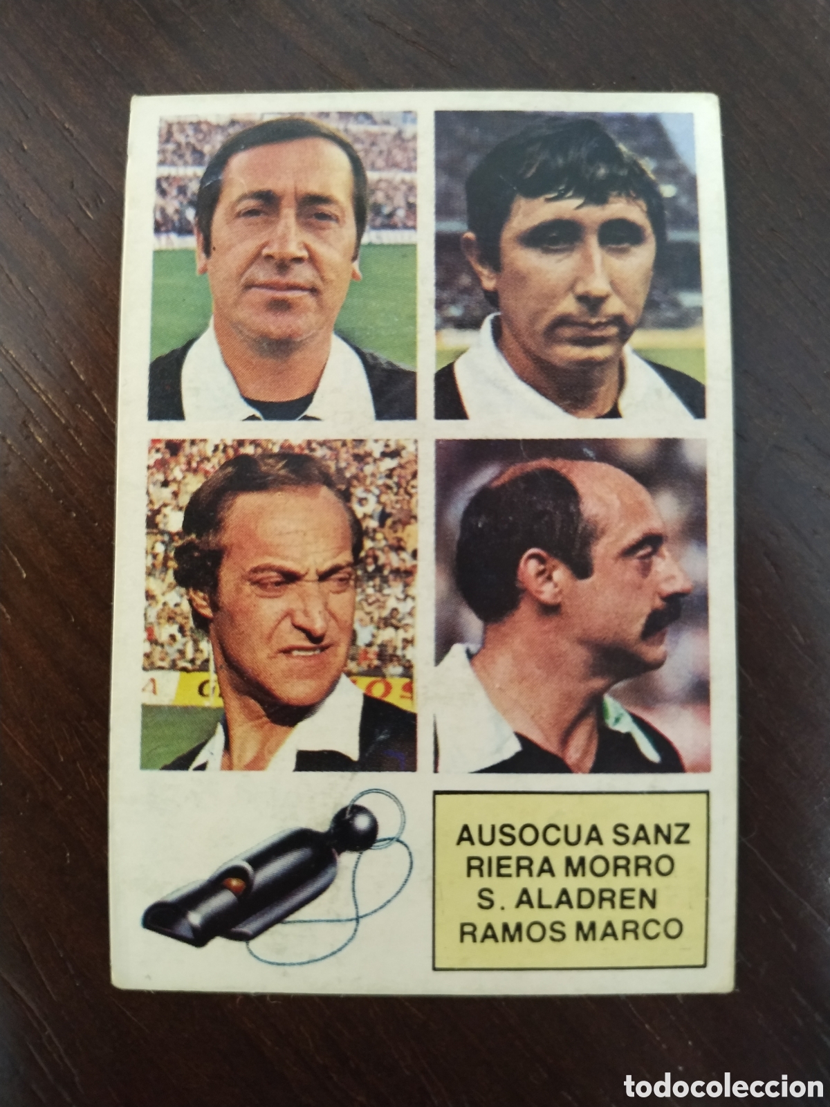 Cromos de f&uacute;tbol: AUSOCUA MORRO ALARDEN ESTE 1982 1983 LIGA CROMO FUTBOL 82 83 - RECUPERADO DESPEGADO