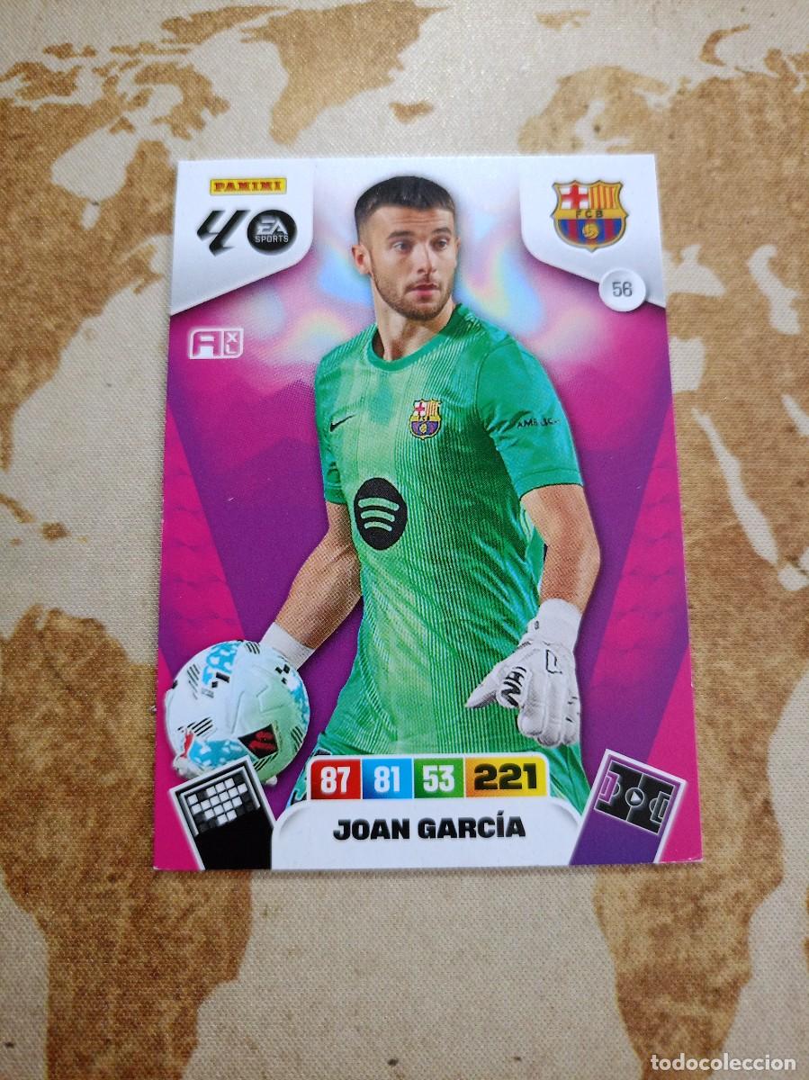 Cromos de f&uacute;tbol: # Barcelona 56 JOAN GARC&Iacute;A Adrenalyn 2025-26