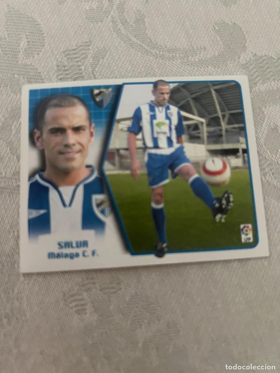 Cromos de f&uacute;tbol: SALVA MALAGA FICHAJE 6SIN PEGAR LIGA ESTE 2005/06