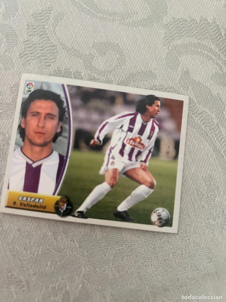 Cromos de f&uacute;tbol: GASPAR REAL VALLADOLID SIN PEGAR BAJA LIGA ESTE 2003/04