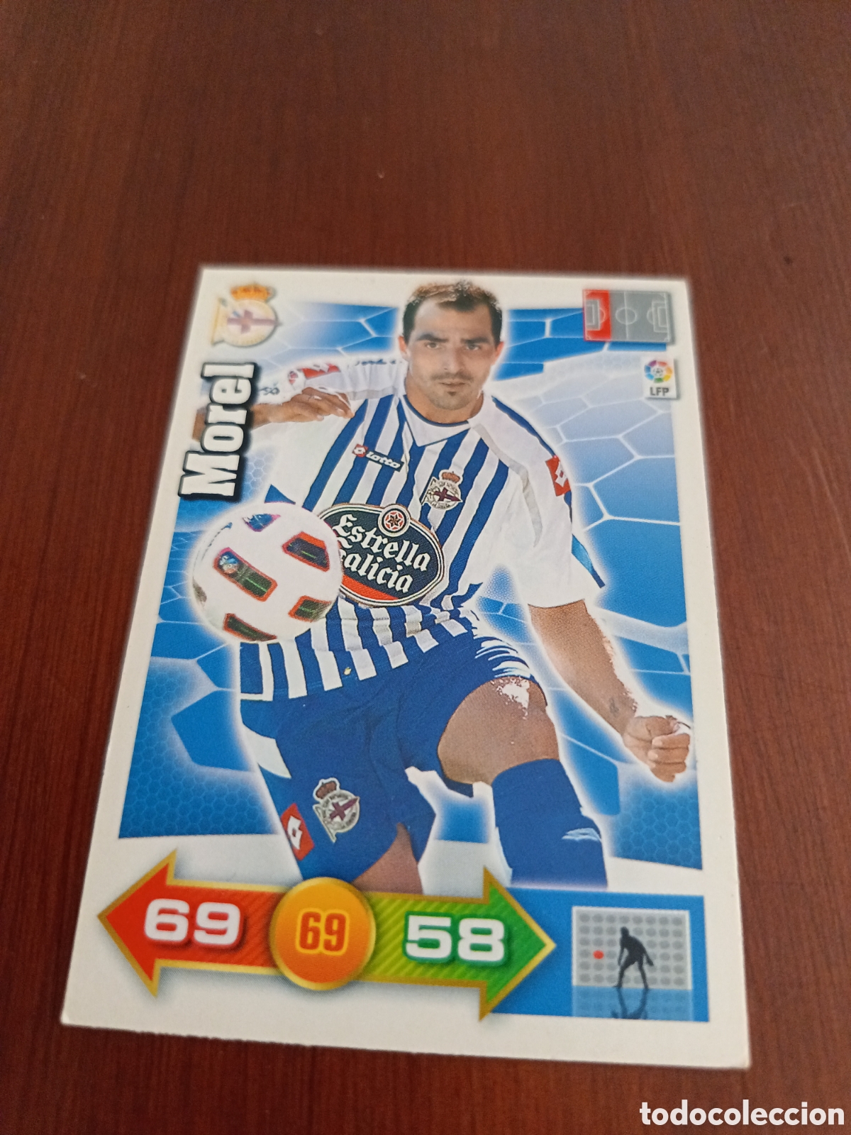 Cartes &agrave; collectionner de Football: Morel Real Club Deportivo de la Coru&ntilde;a