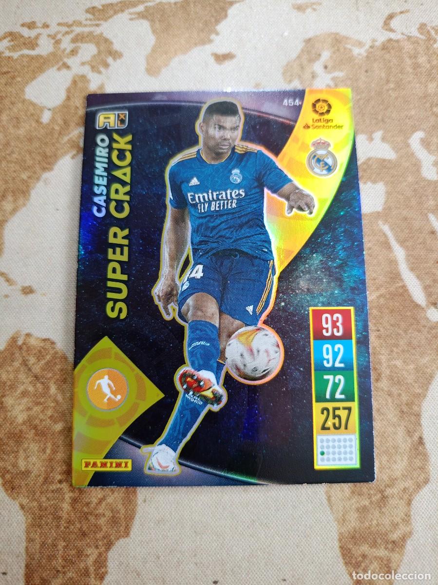 Cromos de f&uacute;tbol: # S&uacute;per Crack 454 CASEMIRO Adrenalyn 2021-22