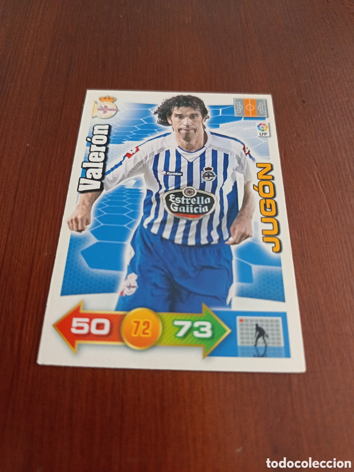 Cartes &agrave; collectionner de Football: Valer&oacute;n Real Club Deportivo de la Coru&ntilde;a