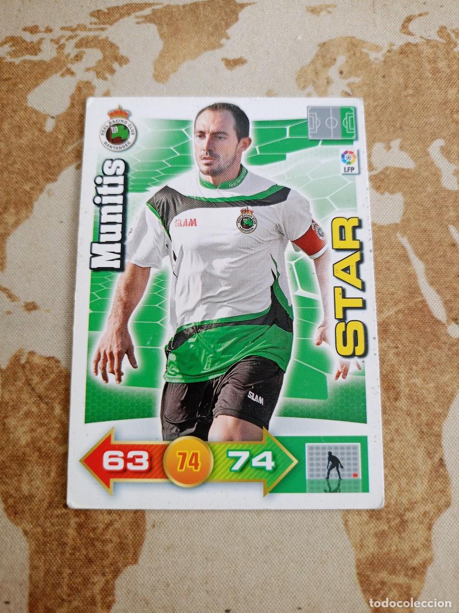 Cromos de f&uacute;tbol: # Racing Star MUNITIS Adrenalyn 2010-11