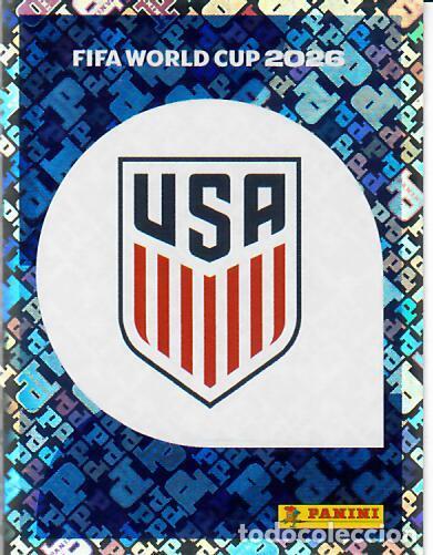 Cromos de f&uacute;tbol: CROMO PANINI MUNDIAL WORLD CUP 2026 - USA 1 - ESCUDO - EEUU