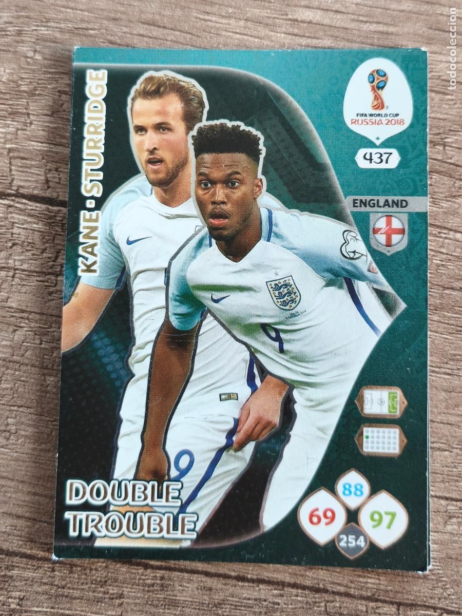 Figurine di Calcio: kane sturridge, rusia 2018 fifa world cup double trouble
