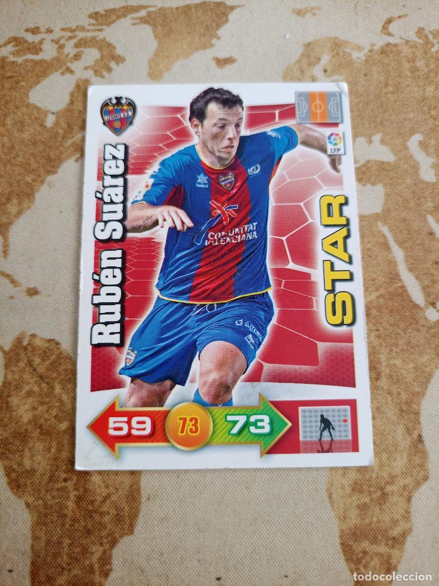 Cromos de f&uacute;tbol: # Levante Star RUB&Eacute;N SU&Aacute;REZ Adrenalyn 2010-11