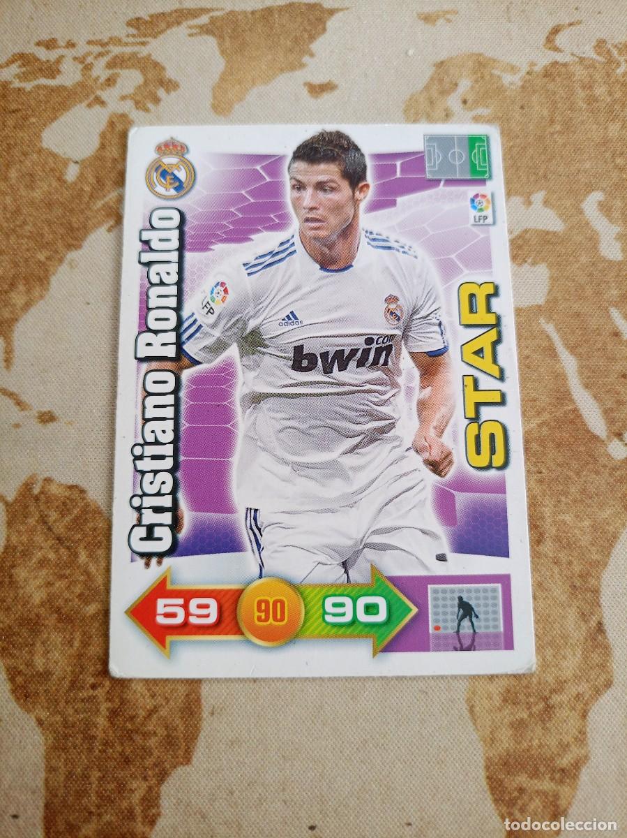 Cromos de f&uacute;tbol: # Real Madrid Star CRISTIANO RONALDO Adrenalyn 2010-11