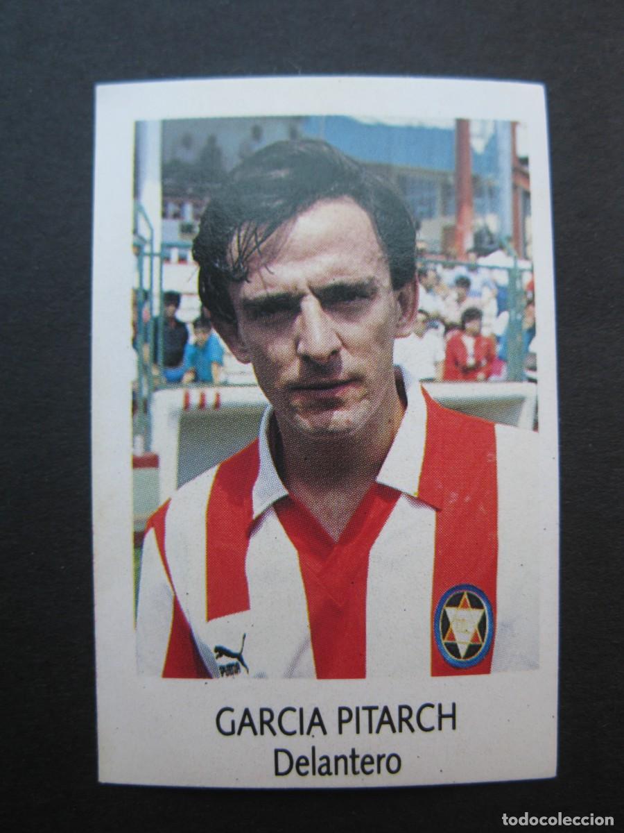 Cromos de f&uacute;tbol: GARCIA PITARCH (C.D. LOGRO&Ntilde;&Eacute;S) - N&ordm; 107 - LIGA F&Uacute;TBOL 91-92 - BIMBO - NUNCA PEGADO.