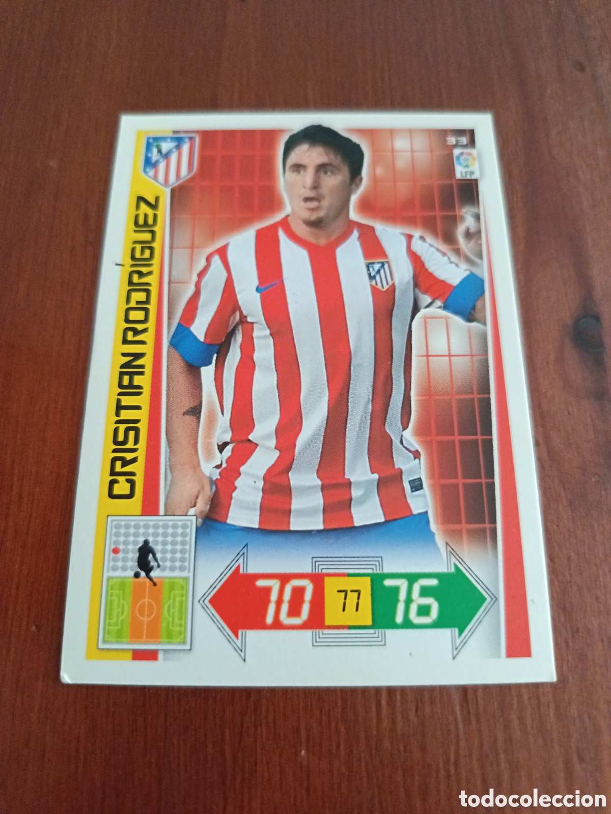 Cartes &agrave; collectionner de Football: Cristian Rodr&iacute;guez Atl&eacute;tico de Madrid