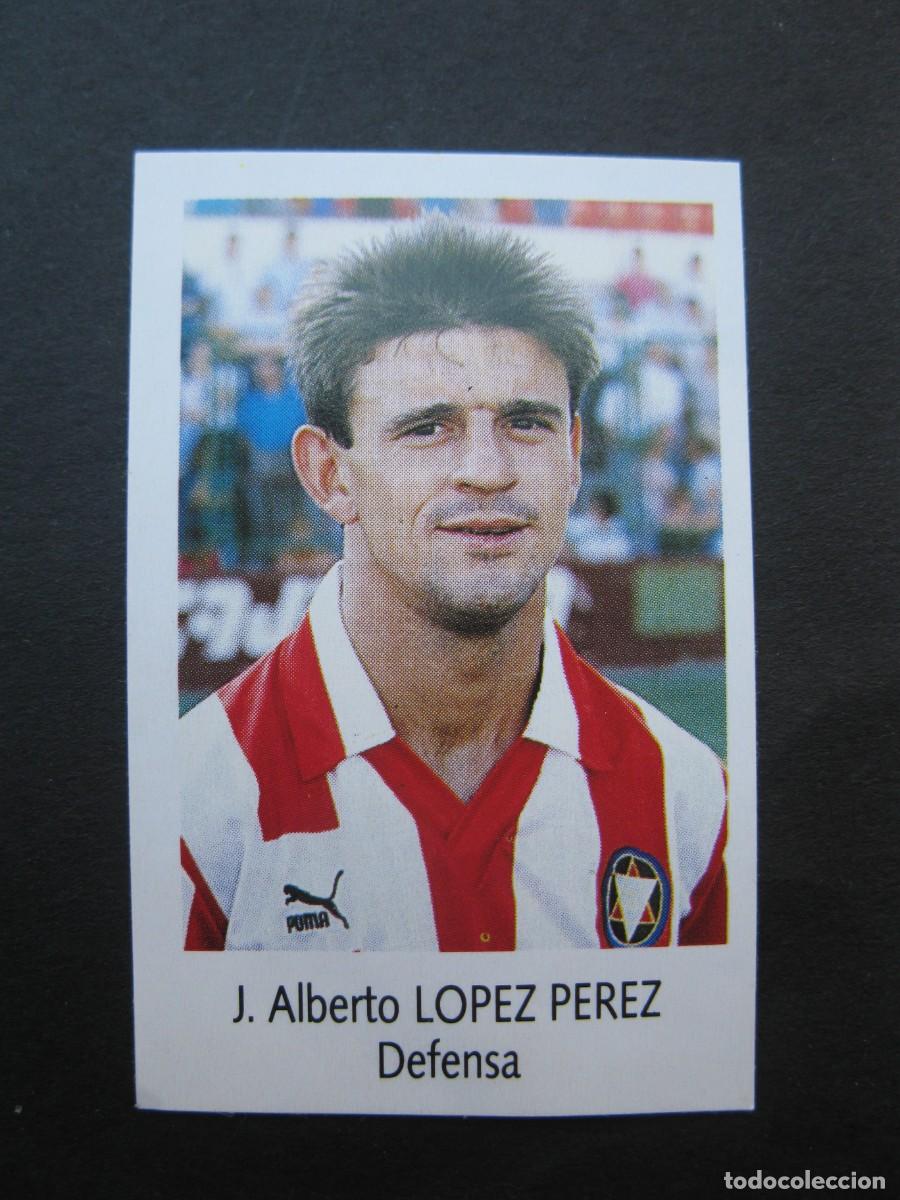 Cromos de f&uacute;tbol: LOPEZ PEREZ (C.D. LOGRO&Ntilde;&Eacute;S) - N&ordm; 101 - LIGA F&Uacute;TBOL 91-92 - BIMBO - NUNCA PEGADO.
