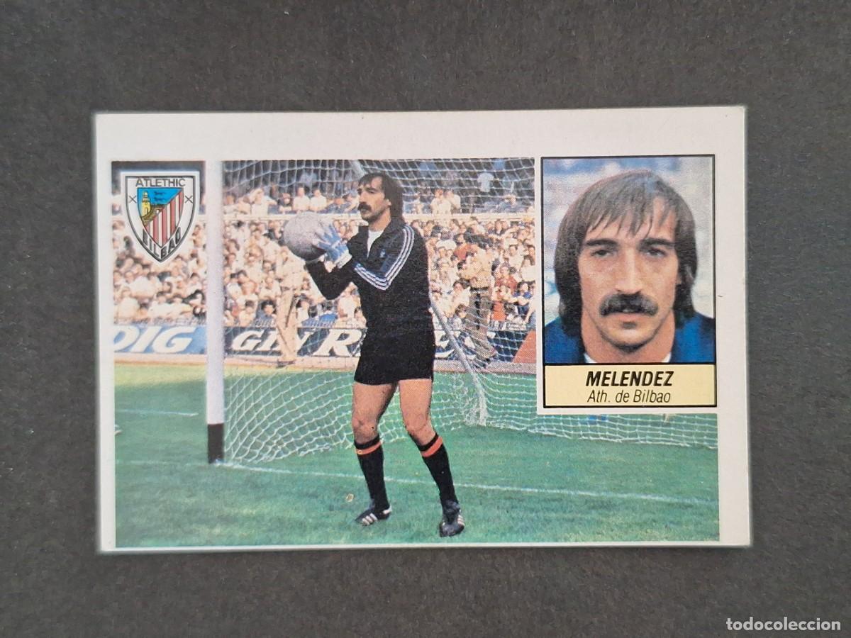Cromos de f&uacute;tbol: L5 MELENDEZ ATHLETIC CLUB DE BILBAO LIGA ESTE 1984 1985 84 85 DESPEGADO RECUPERADO