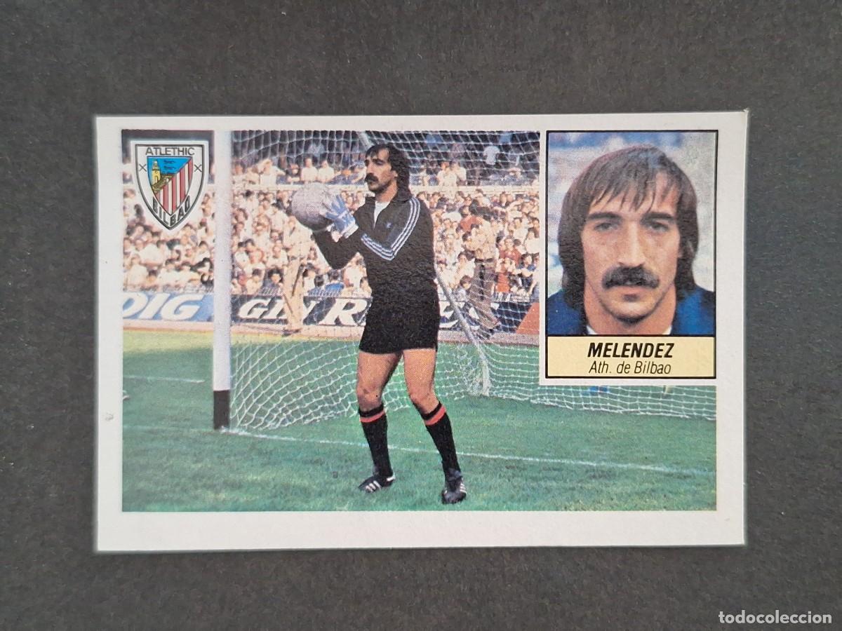 Cromos de f&uacute;tbol: L5 MELENDEZ ATHLETIC CLUB DE BILBAO LIGA ESTE 1984 1985 84 85 DESPEGADO RECUPERADO