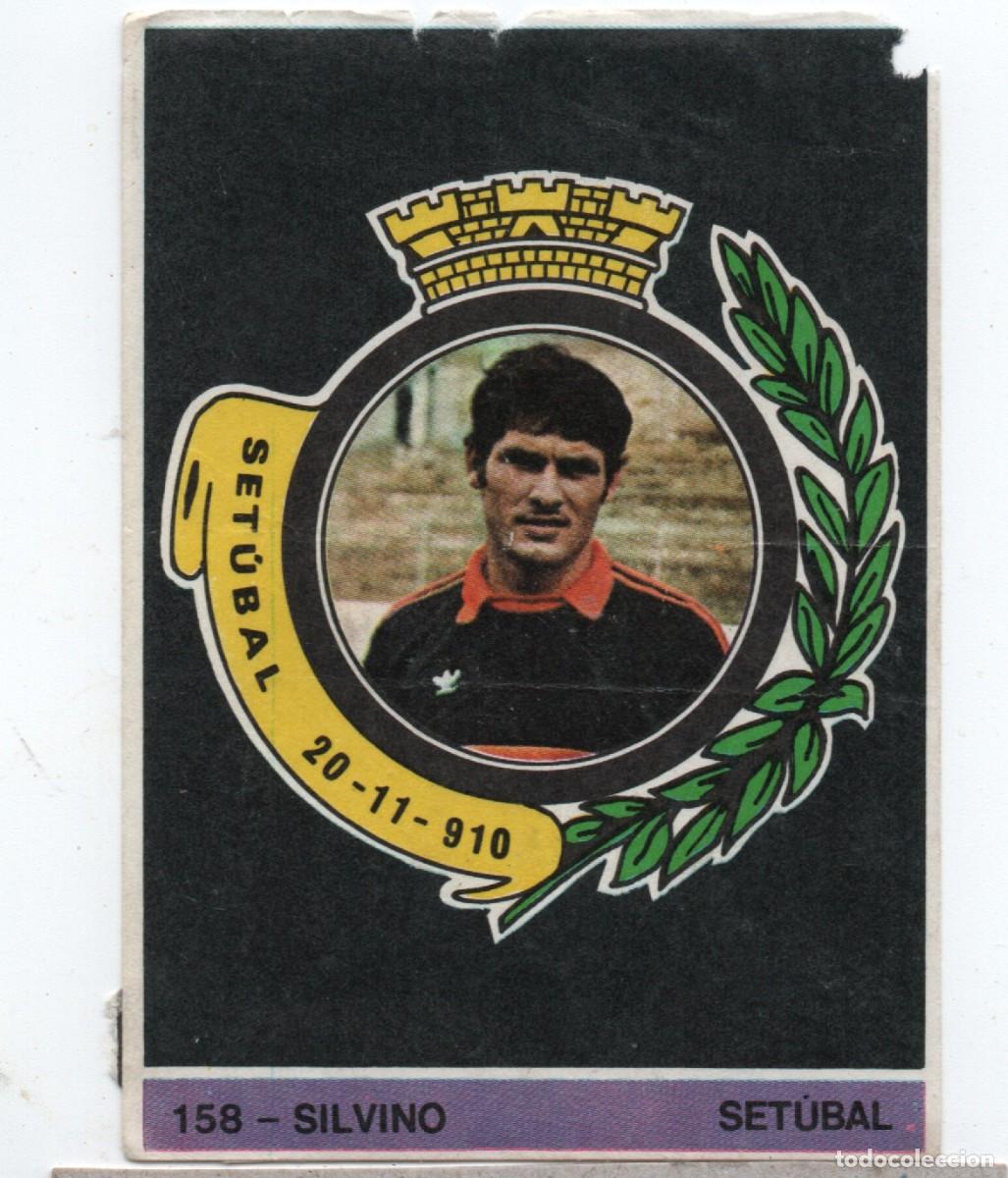 Cromos de f&uacute;tbol: PORTUGAL CROMO ANTIGO #158 SILVINO VIT&Oacute;RIA DE SET&Uacute;BAL, CROMO J&Aacute; COLADO