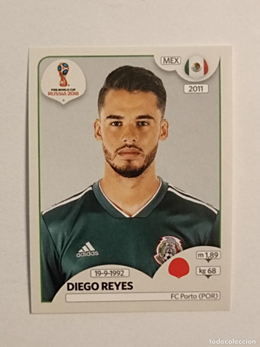 Cromos de f&uacute;tbol: #444 REYES (MEXICO) MUNDIAL RUSIA 2018 PANINI VERSION ROSA