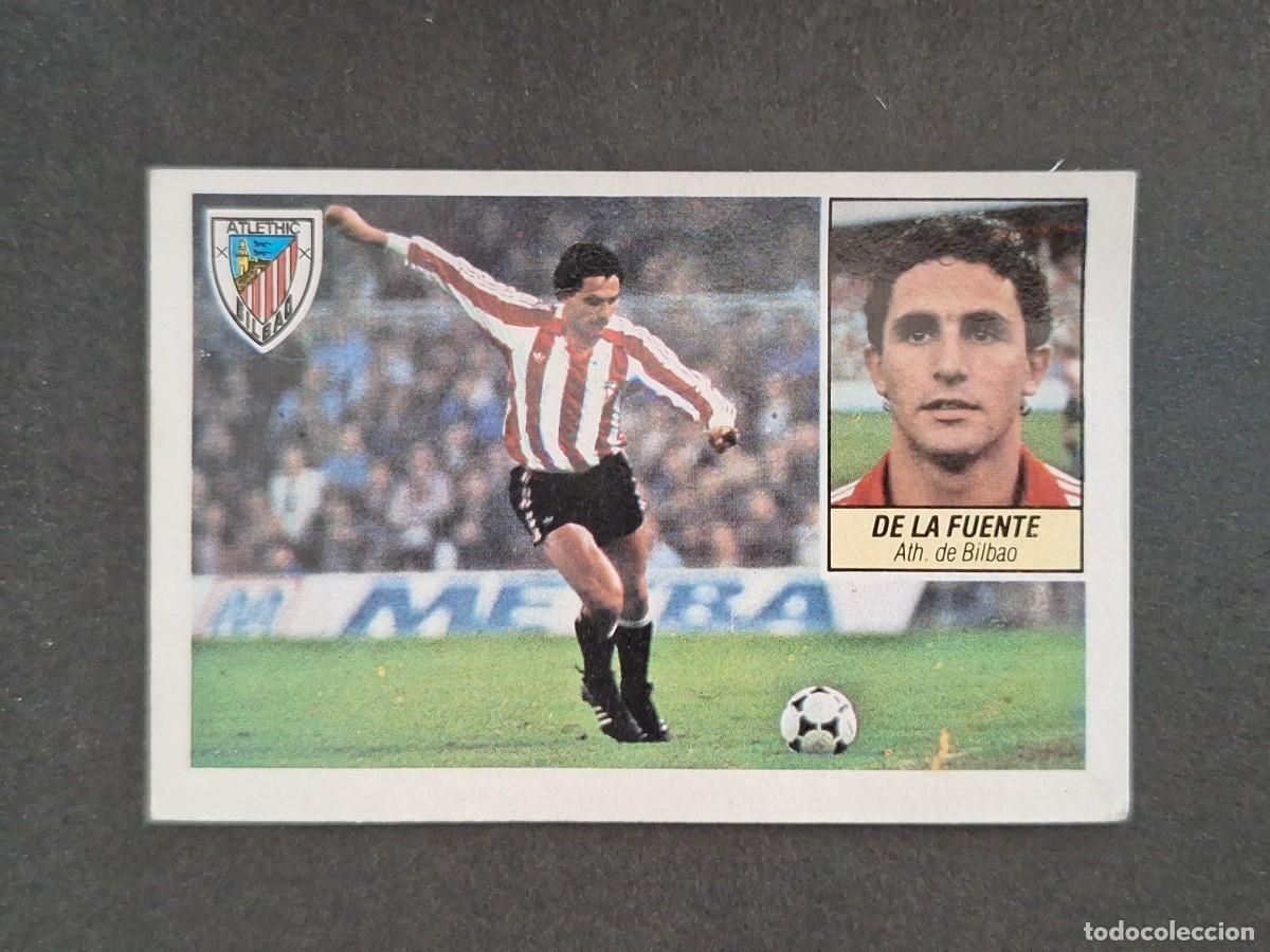 Cromos de f&uacute;tbol: L5 DE LA FUENTE ATHLETIC CLUB DE BILBAO LIGA ESTE 1984 1985 84 85 DESPEGADO RECUPERADO