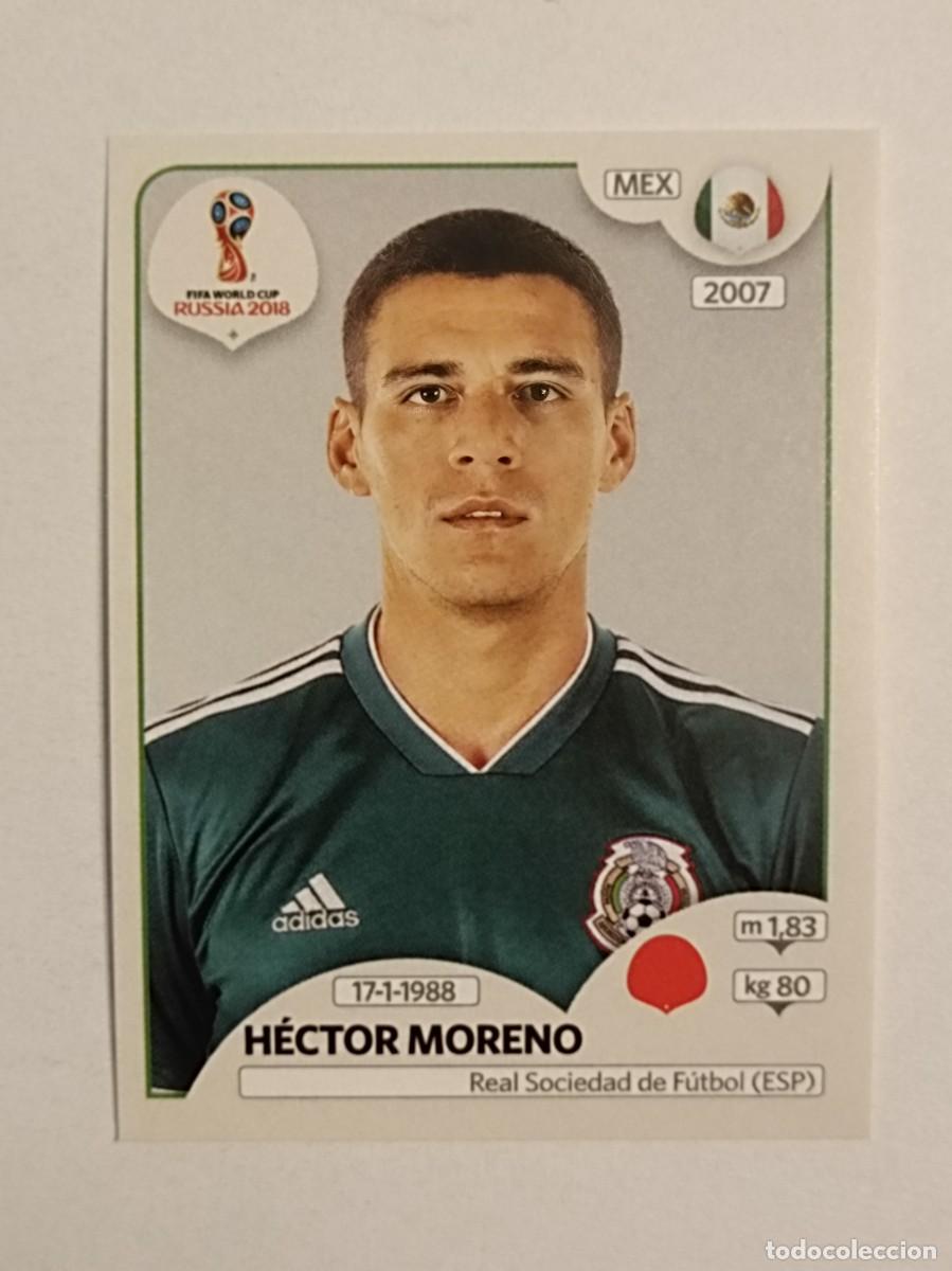 Cromos de f&uacute;tbol: #445 HECTOR MORENO (MEXICO) MUNDIAL RUSIA 2018 PANINI VERSION ROSA