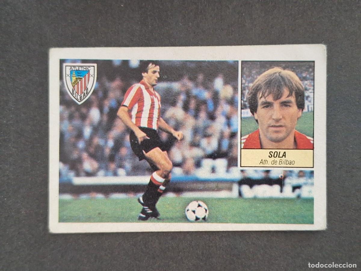 Cromos de f&uacute;tbol: L5 SOLA ATHLETIC CLUB DE BILBAO LIGA ESTE 1984 1985 84 85 DESPEGADO RECUPERADO