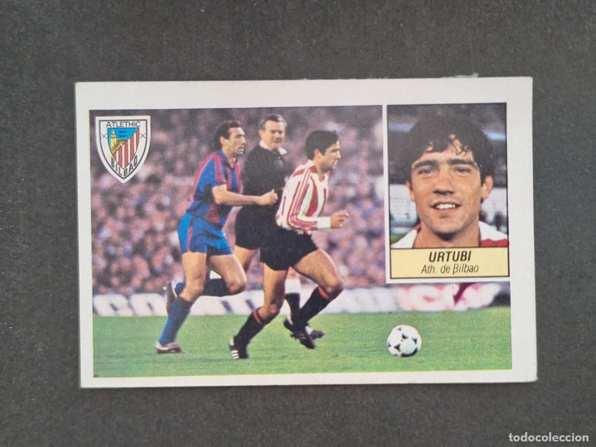 Cromos de f&uacute;tbol: L5 URTUBI ATHLETIC CLUB DE BILBAO LIGA ESTE 1984 1985 84 85 DESPEGADO RECUPERADO