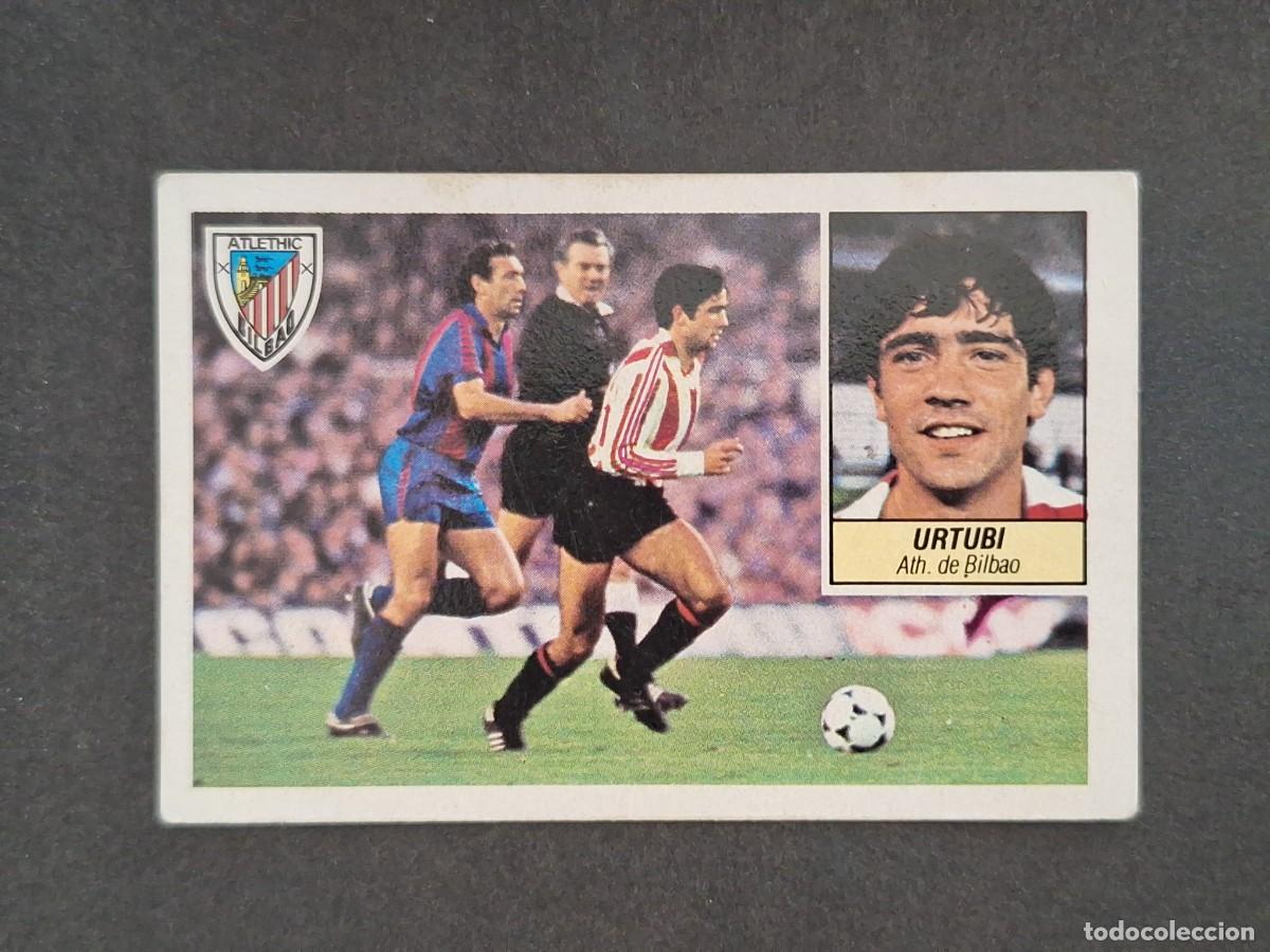 Cromos de f&uacute;tbol: L5 URTUBI ATHLETIC CLUB DE BILBAO LIGA ESTE 1984 1985 84 85 DESPEGADO RECUPERADO