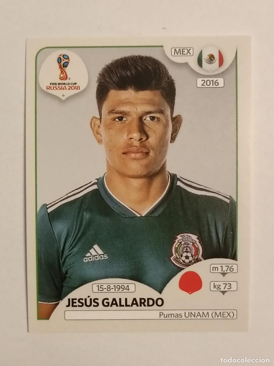 Cromos de f&uacute;tbol: #446 GALLARDO (MEXICO) MUNDIAL RUSIA 2018 PANINI VERSION ROSA