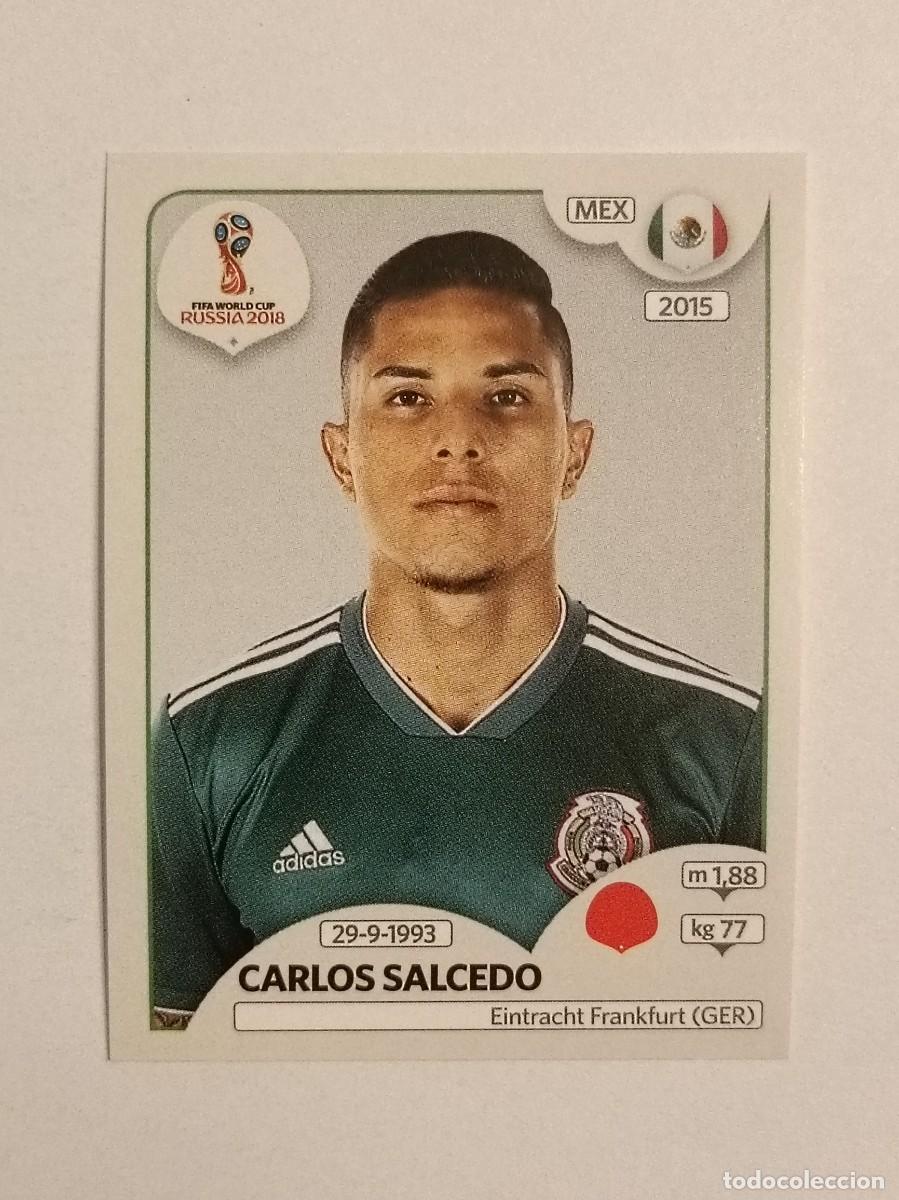 Cromos de f&uacute;tbol: #448 SALCEDO (MEXICO) MUNDIAL RUSIA 2018 PANINI VERSION ROSA