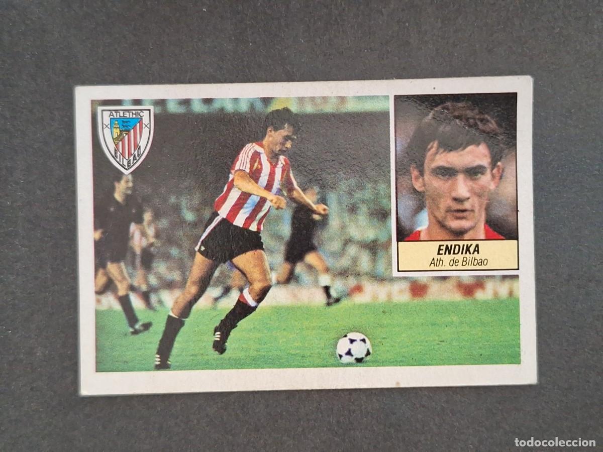Cromos de f&uacute;tbol: L5 ENDIKA ATHLETIC CLUB DE BILBAO LIGA ESTE 1984 1985 84 85 DESPEGADO RECUPERADO
