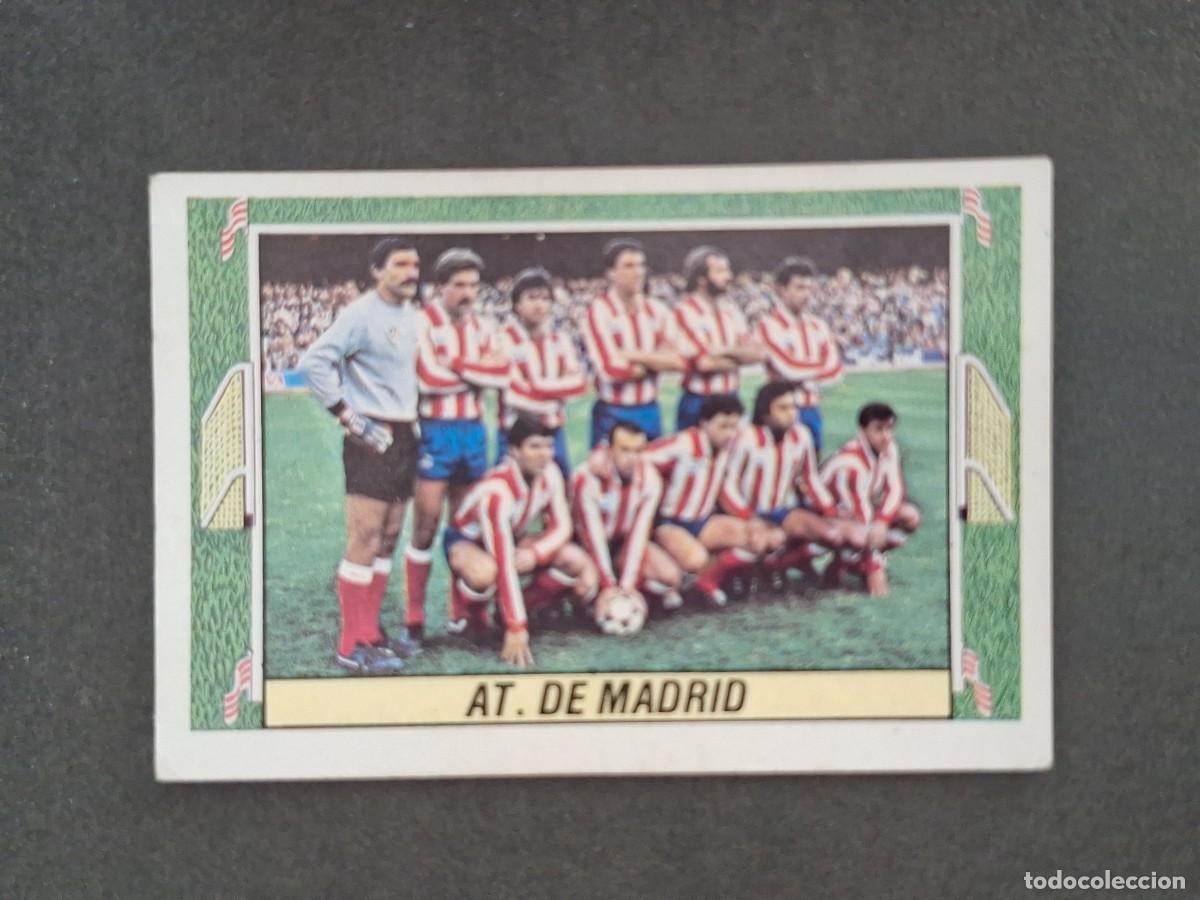 Cromos de f&uacute;tbol: L5 EQUIPO ATLETICO DE MADRID LIGA ESTE 1984 1985 84 85 DESPEGADO RECUPERADO