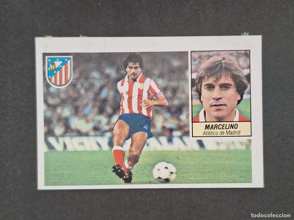 Cromos de Futebol: L5 MARCELINO ATLETICO DE MADRID LIGA ESTE 1984 1985 84 85 DESPEGADO RECUPERADO