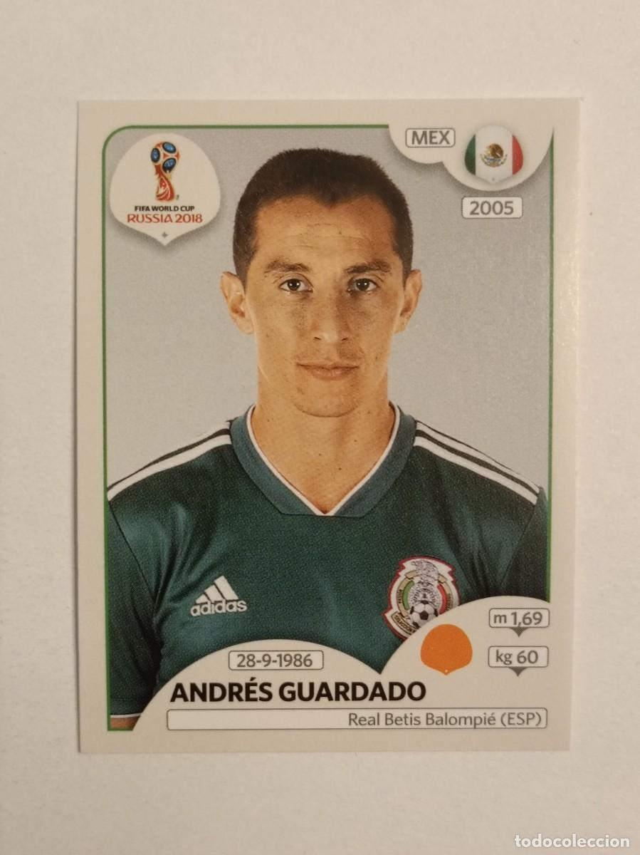 Cromos de Futebol: #451 GUARDADO (MEXICO) MUNDIAL RUSIA 2018 PANINI VERSION ROSA