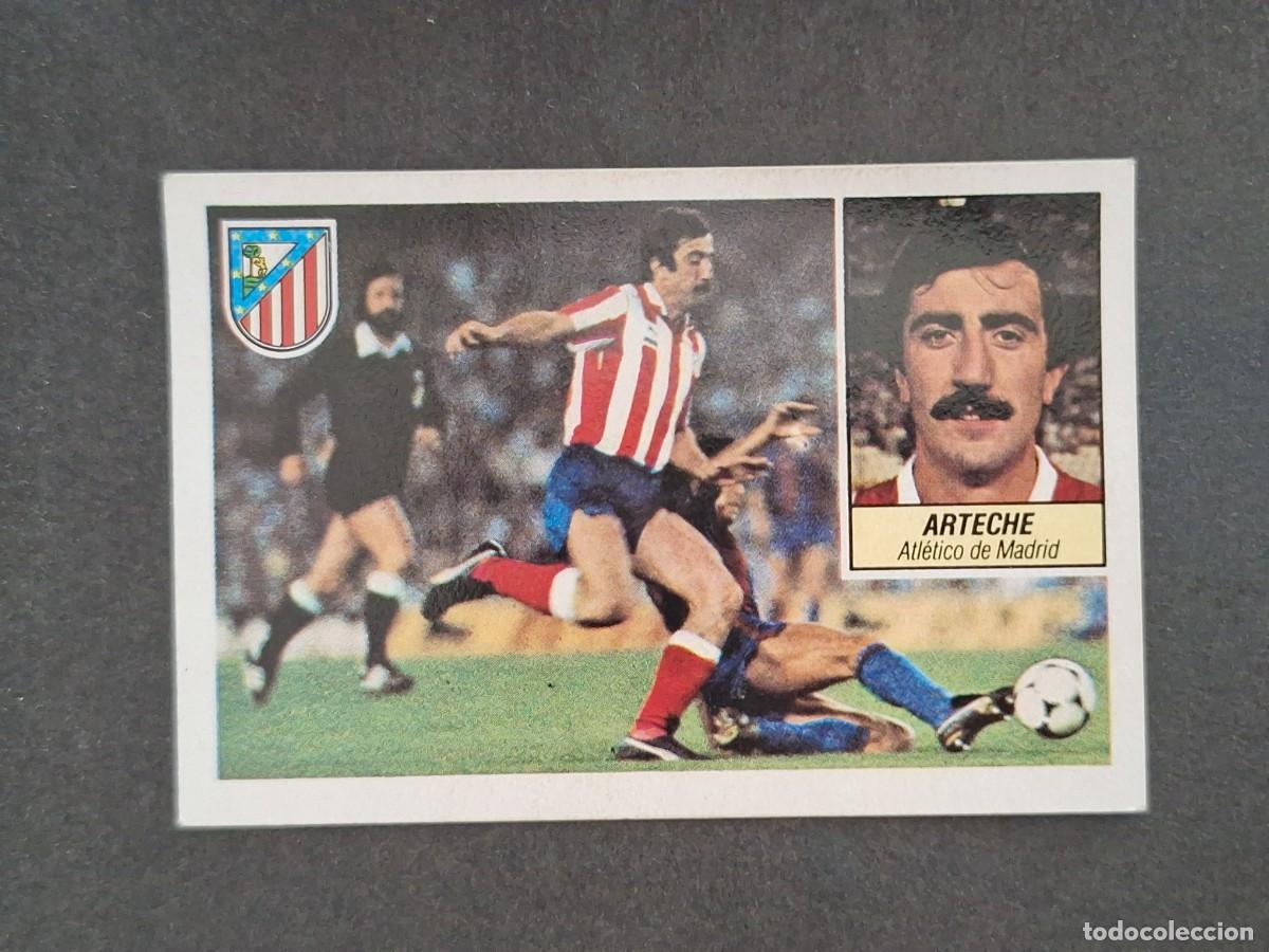 Cromos de Futebol: L5 ARTECHE ATLETICO DE MADRID LIGA ESTE 1984 1985 84 85 DESPEGADO RECUPERADO