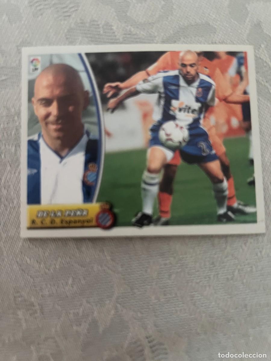 Cromos de f&uacute;tbol: DE LA PE&Ntilde;A ESPA&Ntilde;OL BAJA SIN PEGAR LIGA ESTE 2003/04