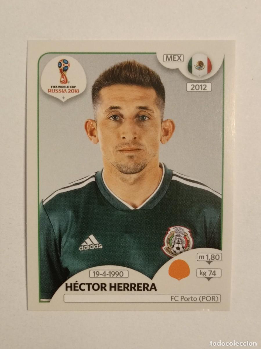 Cromos de f&uacute;tbol: #452 HERRERA (MEXICO) MUNDIAL RUSIA 2018 PANINI VERSION ROSA