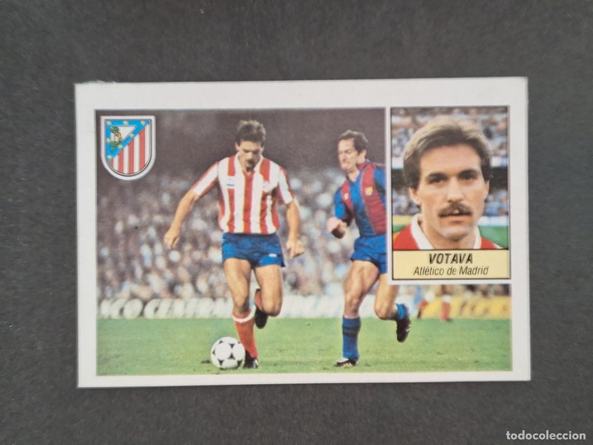 Cromos de f&uacute;tbol: L5 VOTAVA ATLETICO DE MADRID LIGA ESTE 1984 1985 84 85 DESPEGADO RECUPERADO