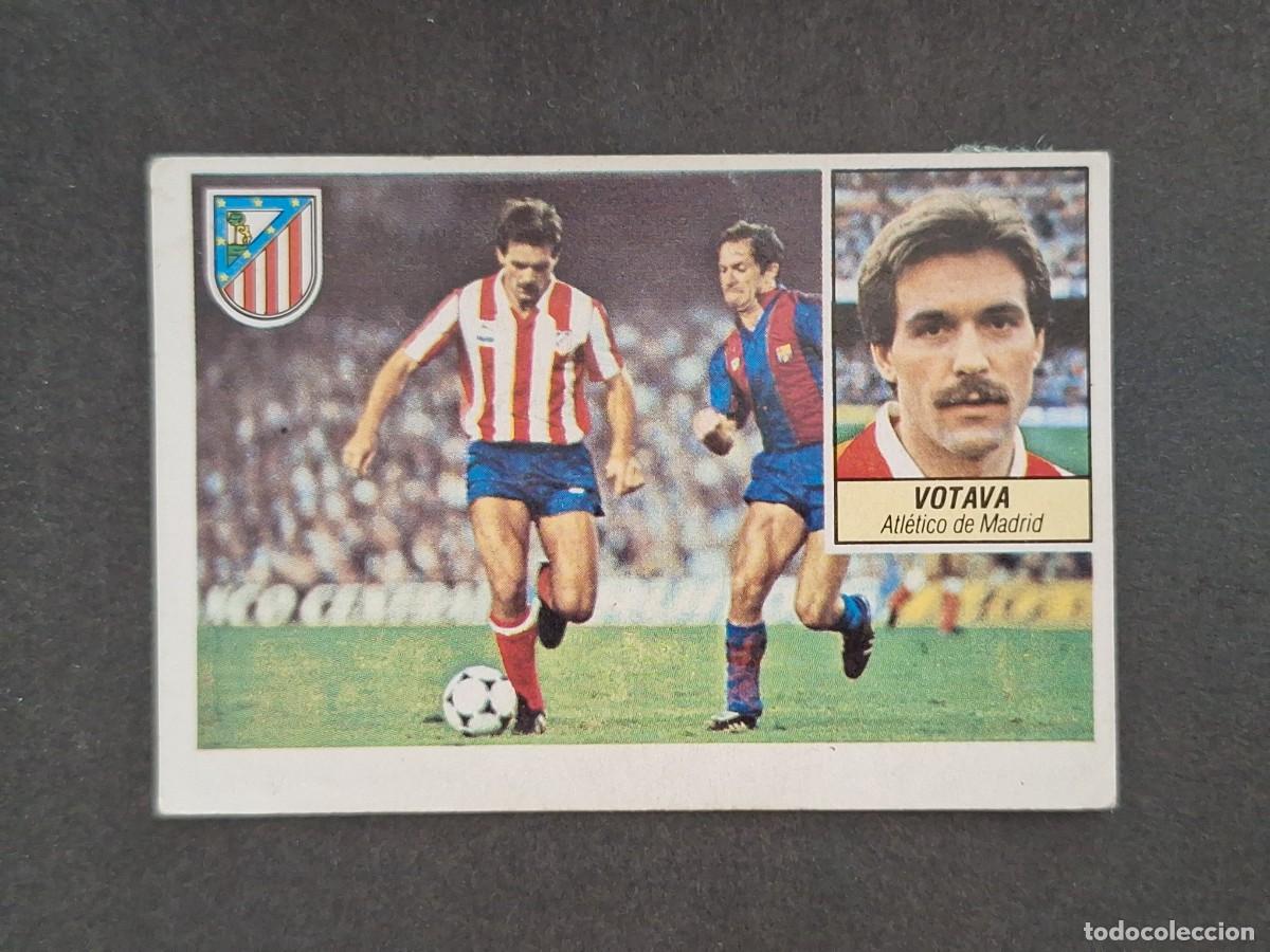 Cromos de f&uacute;tbol: L5 VOTAVA ATLETICO DE MADRID LIGA ESTE 1984 1985 84 85 DESPEGADO RECUPERADO